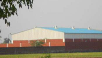 Out view Of blankets warehouse